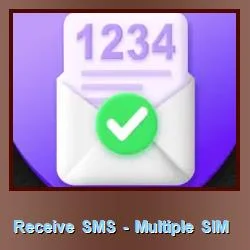 تحميل تطبيق Receive SMS – Multiple SIM (للاستقبال النصي) للايفون والايباد مجانا